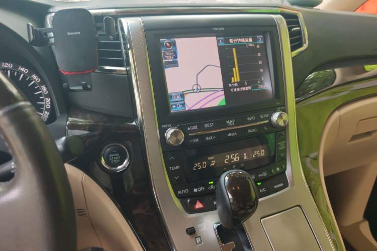 Used Toyota Alphard 2012 2.4L Luxury Edition Audio And AC Panel