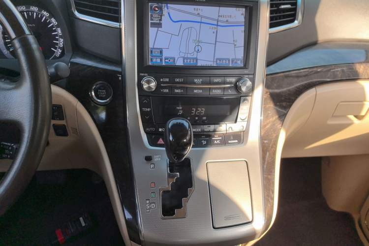Used Toyota Alphard 2012 3.5L Luxury Edition Audio And AC Panel