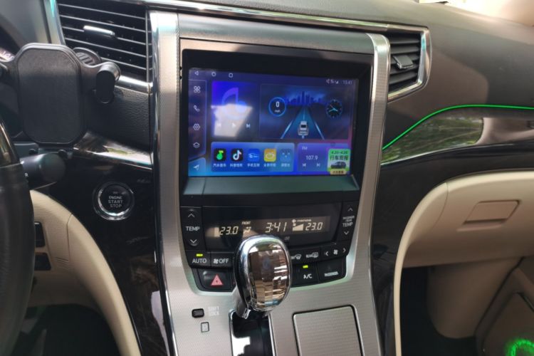 Used Toyota Alphard 2012 3.5L Luxury Edition Audio And AC Panel
