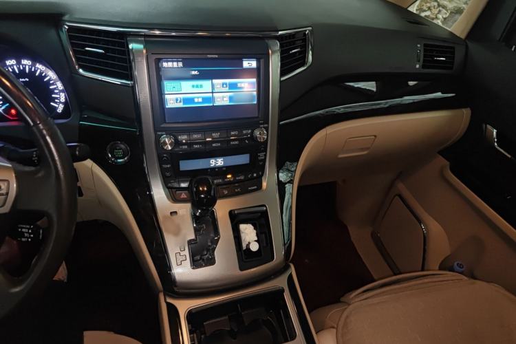 Used Toyota Alphard 2012 3.5L Luxury Edition Audio And AC Panel
