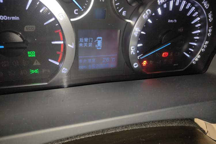 Used Toyota Alphard 2012 3.5L Luxury Edition Odometer Close Up