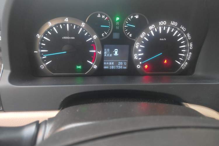 Used Toyota Alphard 2012 3.5L Luxury Edition Odometer Close Up