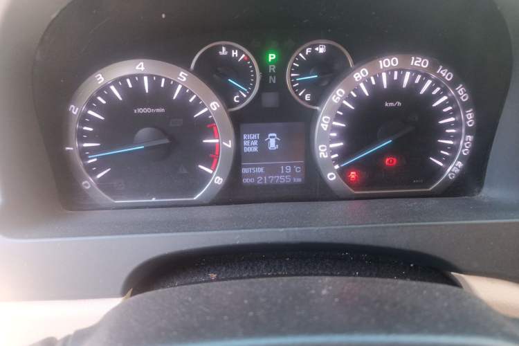 Used Toyota Alphard 2012 3.5L Luxury Edition Odometer Close Up