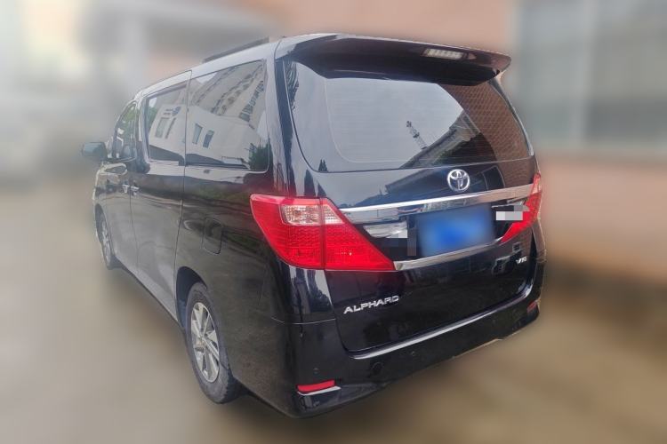 Used Toyota Alphard 2012 3.5L Luxury Edition Rear Left 45 Deg