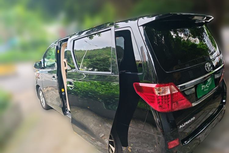 Used Toyota Alphard 2012 2.4L Luxury Edition Rear Left 45 Deg