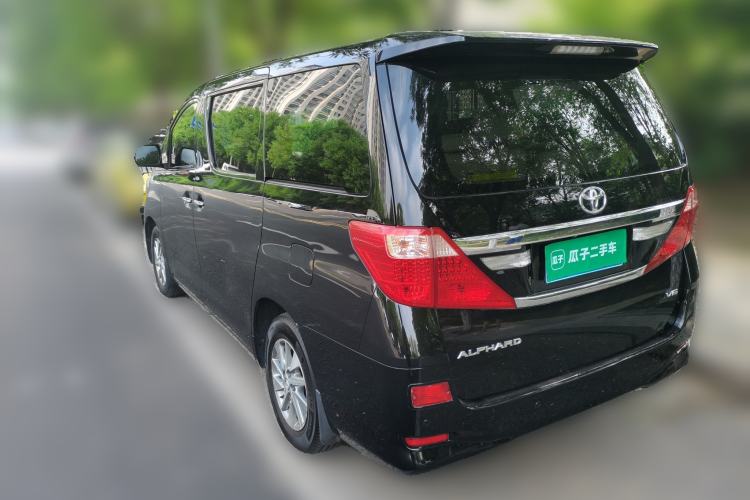 Used Toyota Alphard 2012 3.5L Luxury Edition Rear Left 45 Deg