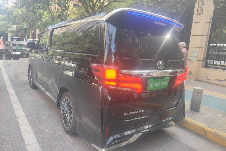 Used Toyota Alphard 2012 3.5L Luxury Edition Rear Left 45 Deg