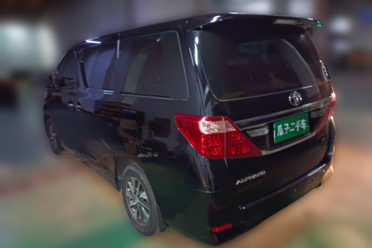 Used Toyota Alphard 2012 2.4L Luxury Edition Rear Left 45 Deg