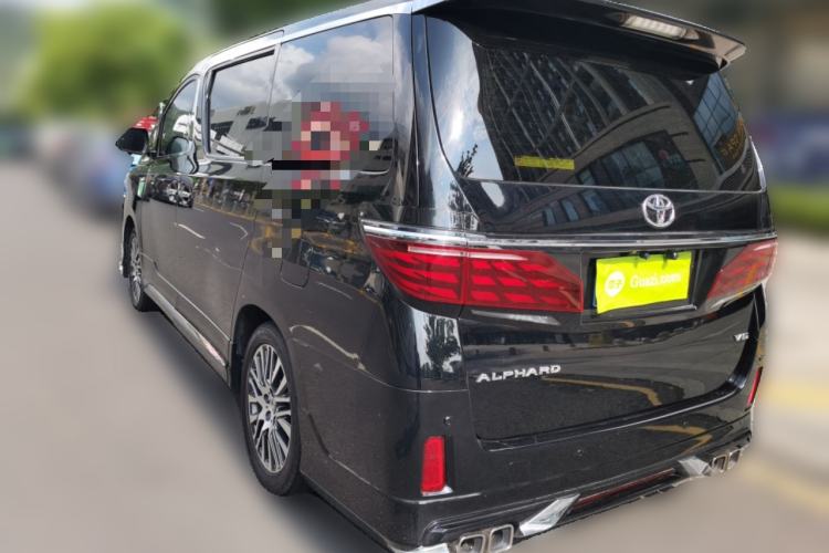 Used Toyota Alphard 2012 3.5L Luxury Edition Rear Left 45 Deg