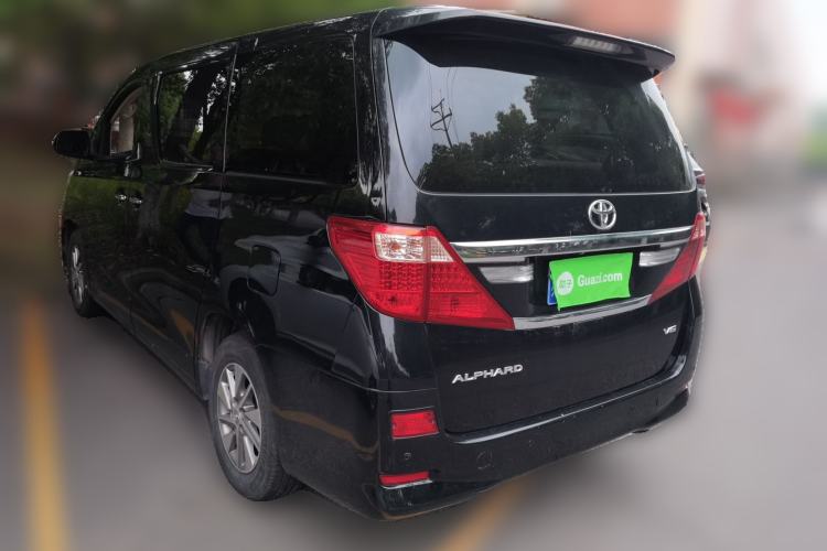 Used Toyota Alphard 2012 3.5L Luxury Edition Rear Left 45 Deg