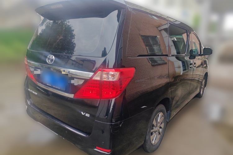 Used Toyota Alphard 2012 3.5L Luxury Edition Rear Right 45 Deg
