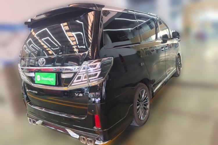 Used Toyota Alphard 2012 3.5L Luxury Edition Rear Right 45 Deg