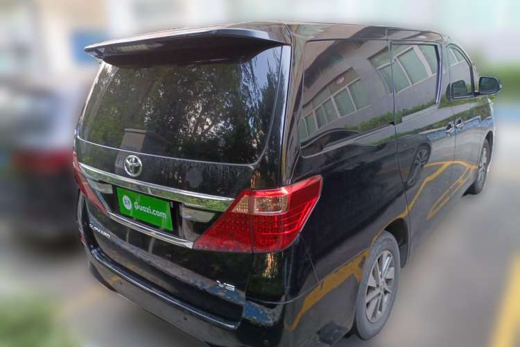 Used Toyota Alphard 2012 3.5L Luxury Edition Rear Right 45 Deg