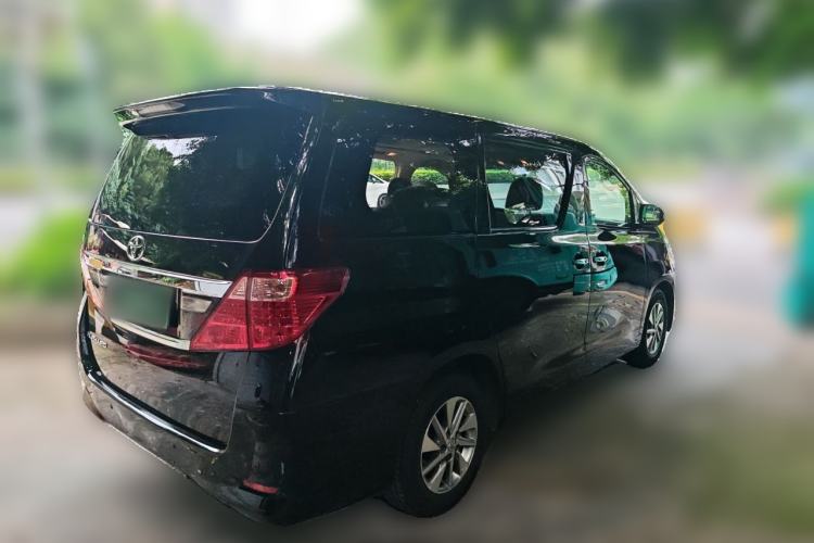Used Toyota Alphard 2012 2.4L Luxury Edition Rear Right 45 Deg