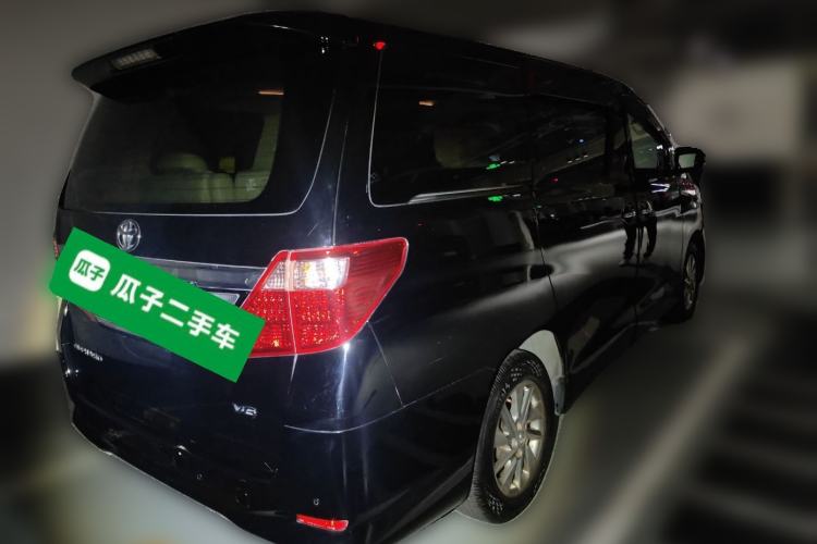 Used Toyota Alphard 2012 3.5L Luxury Edition Rear Right 45 Deg