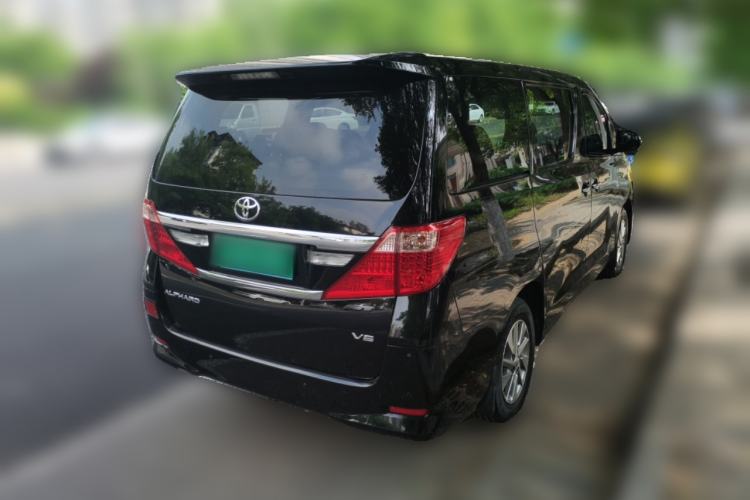 Used Toyota Alphard 2012 3.5L Luxury Edition Rear Right 45 Deg