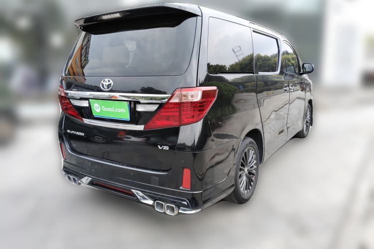 Used Toyota Alphard 2012 3.5L Luxury Edition Rear Right 45 Deg