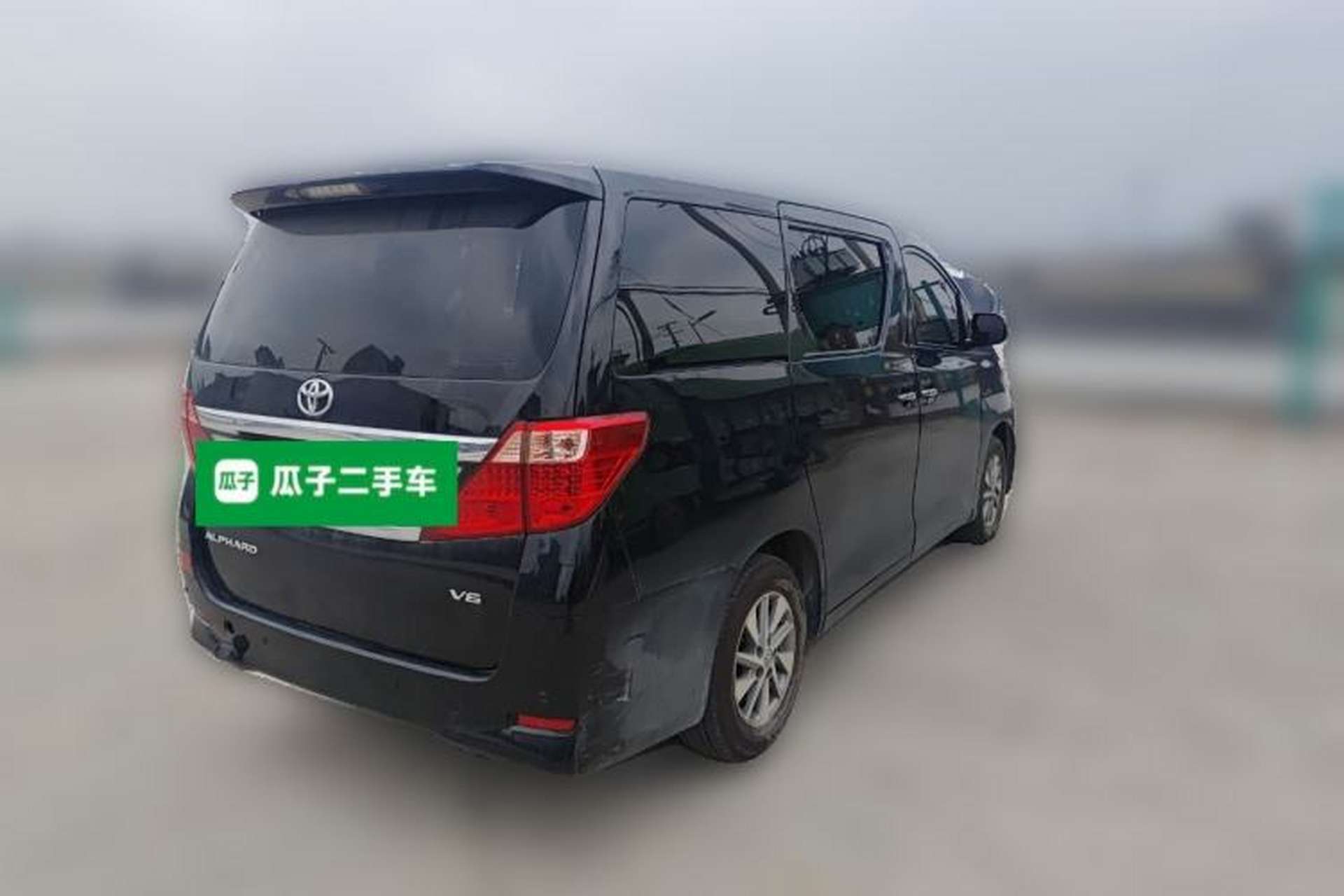Used Toyota Alphard 2012 3.5L Luxury Edition Rear Right 45 Deg