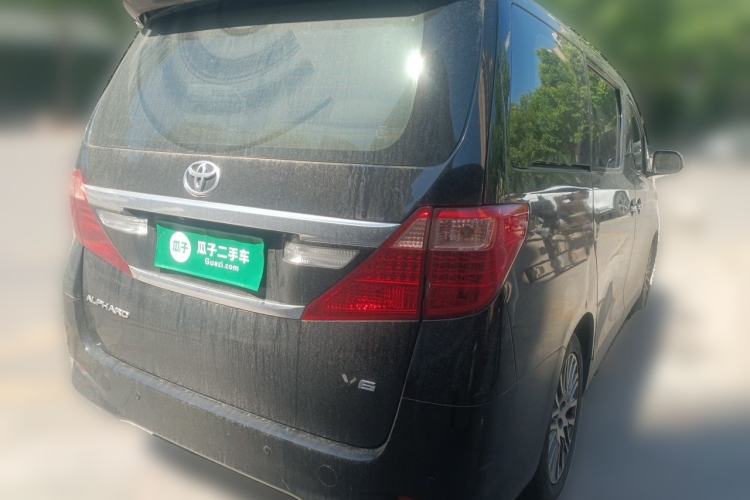 Used Toyota Alphard 2012 3.5L Luxury Edition Rear Right 45 Deg