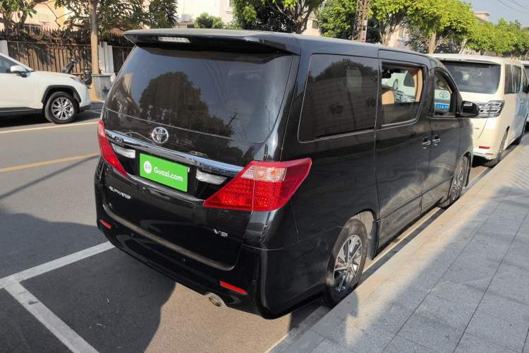 Used Toyota Alphard 2012 3.5L Luxury Edition Rear Right 45 Deg