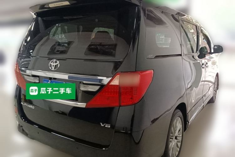 Used Toyota Alphard 2012 3.5L Luxury Edition Rear Right 45 Deg