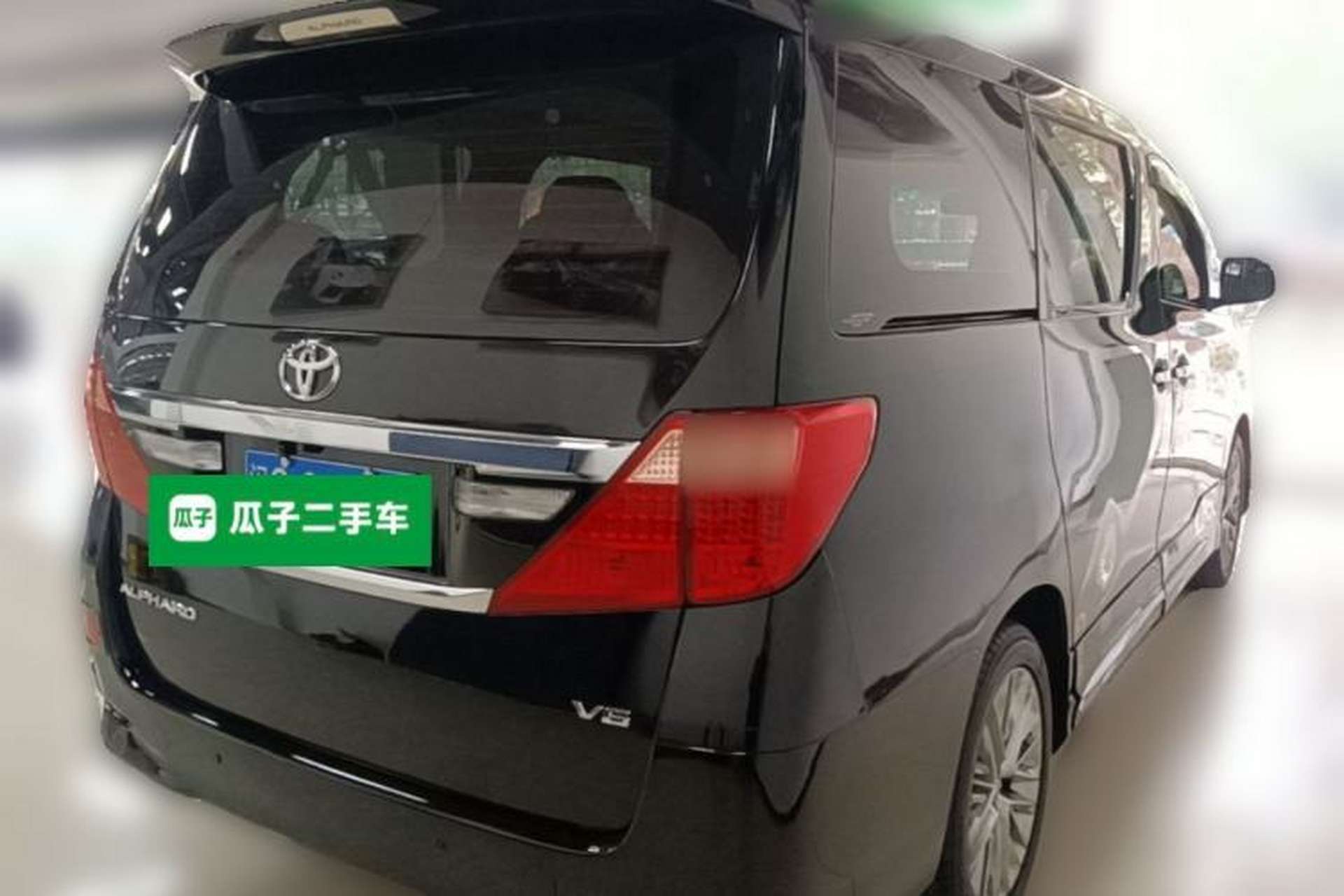 Used Toyota Alphard 2012 3.5L Luxury Edition Rear Right 45 Deg