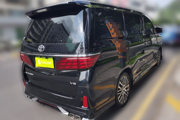 Used Toyota Alphard 2012 3.5L Luxury Edition Rear Right 45 Deg