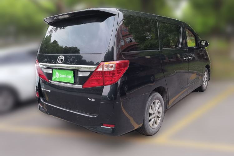 Used Toyota Alphard 2012 3.5L Luxury Edition Rear Right 45 Deg