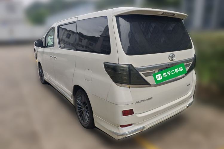 Used Toyota Alphard 2012 3.5L Luxury Edition Rear Left 45 Deg