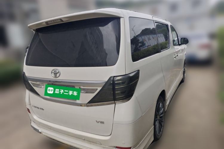 Used Toyota Alphard 2012 3.5L Luxury Edition Rear Right 45 Deg