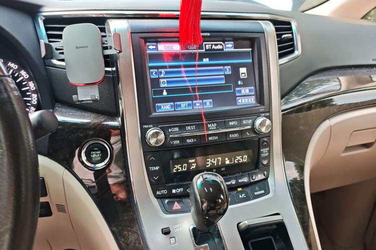 Used Toyota Alphard 2012 3.5L Luxury Edition Audio And AC Panel