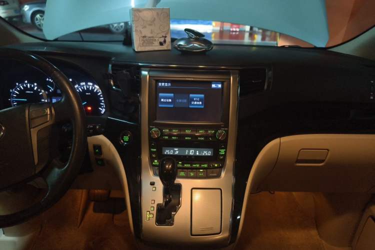 Used Toyota Alphard 2012 3.5L Luxury Edition Audio And AC Panel