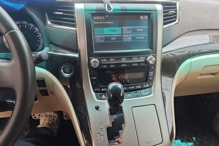 Used Toyota Alphard 2012 3.5L Luxury Edition Audio And AC Panel