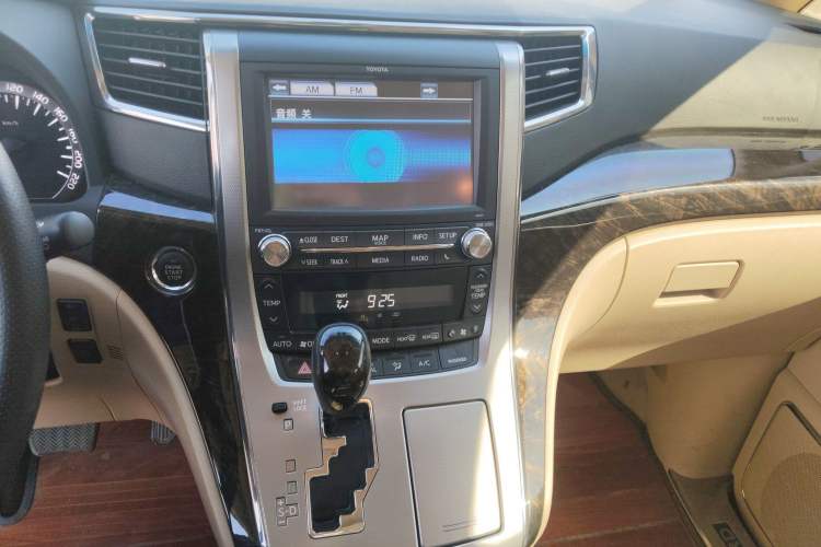 Used Toyota Alphard 2012 3.5L Luxury Edition Audio And AC Panel
