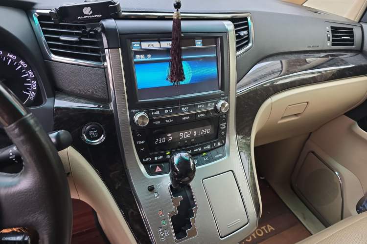 Used Toyota Alphard 2012 3.5L Luxury Edition Audio And AC Panel