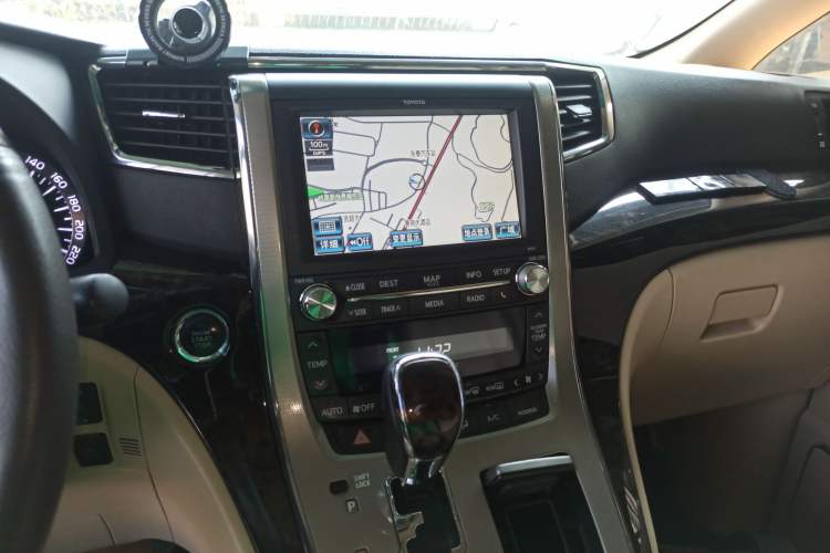 Used Toyota Alphard 2012 3.5L Luxury Edition Audio And AC Panel