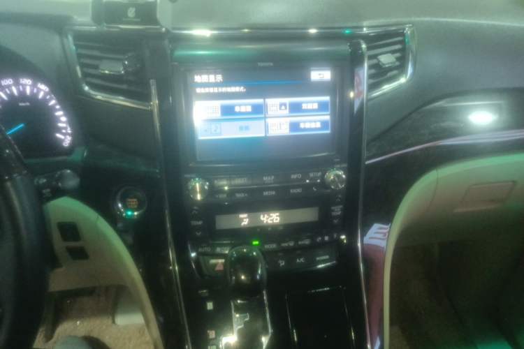 Used Toyota Alphard 2012 3.5L Luxury Edition Audio And AC Panel