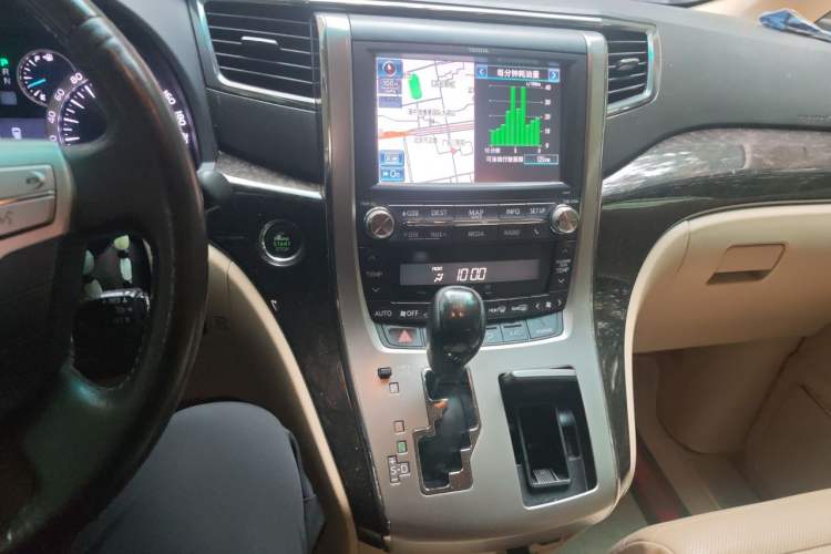 Used Toyota Alphard 2012 3.5L Luxury Edition Audio And AC Panel