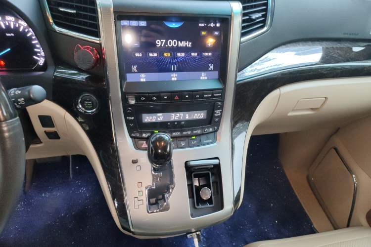 Used Toyota Alphard 2012 3.5L Luxury Edition Audio And AC Panel