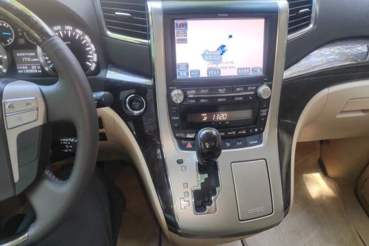 Used Toyota Alphard 2012 3.5L Luxury Edition Audio And AC Panel