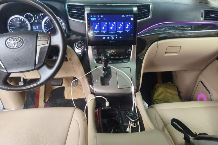 Used Toyota Alphard 2012 3.5L Luxury Edition Audio And AC Panel