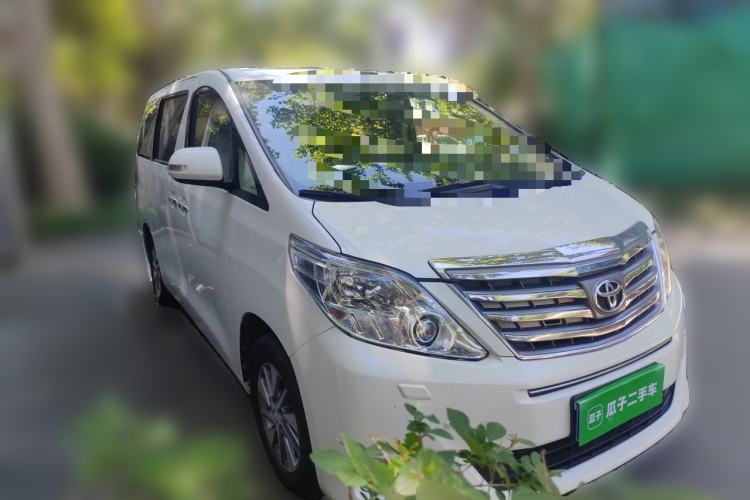 Used Toyota Alphard 2012 3.5L Luxury Edition Front Right 45 Deg