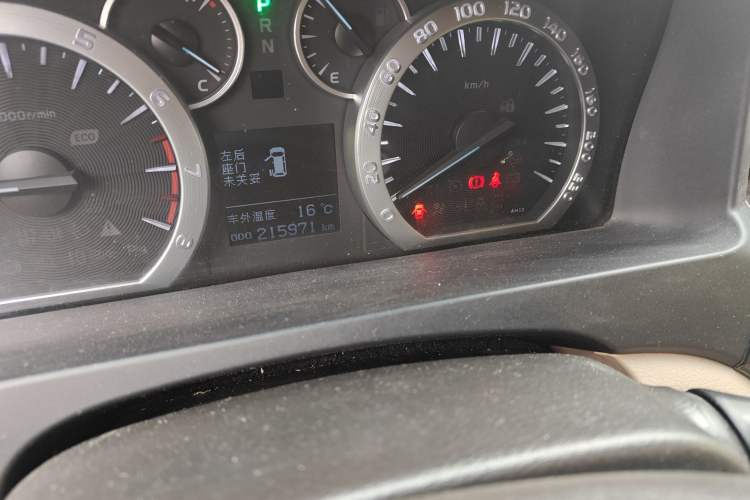 Used Toyota Alphard 2012 3.5L Luxury Edition Odometer Close Up