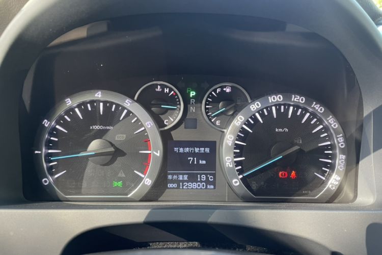 Used Toyota Alphard 2012 3.5L Luxury Edition Odometer Close Up