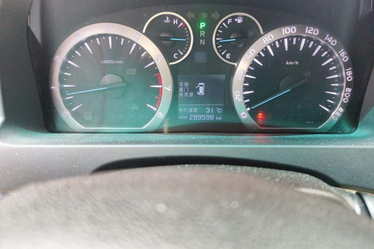 Used Toyota Alphard 2012 3.5L Luxury Edition Odometer Close Up