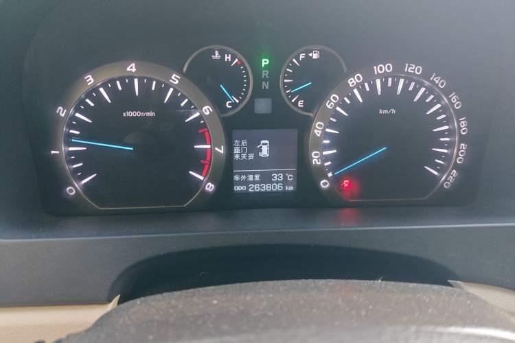 Used Toyota Alphard 2012 3.5L Luxury Edition Odometer Close Up