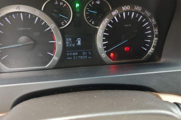Used Toyota Alphard 2012 3.5L Luxury Edition Odometer Close Up