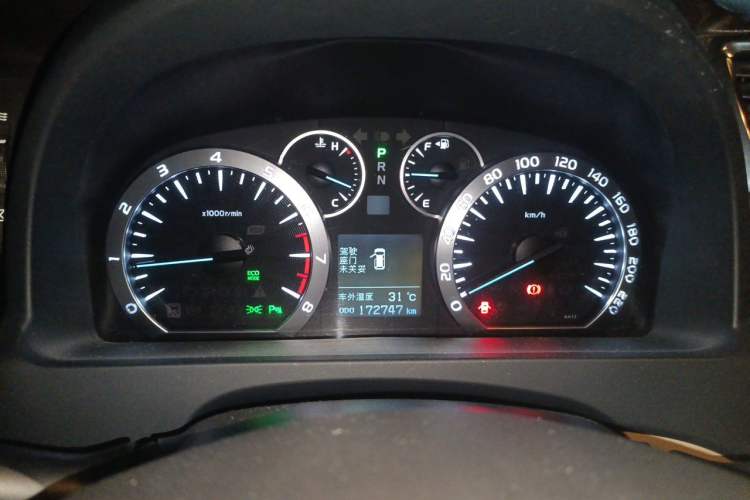 Used Toyota Alphard 2012 3.5L Luxury Edition Odometer Close Up