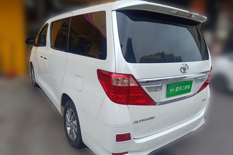 Used Toyota Alphard 2012 3.5L Luxury Edition Rear Left 45 Deg
