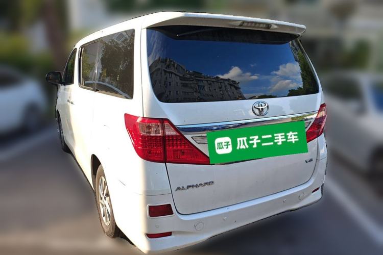 Used Toyota Alphard 2012 3.5L Luxury Edition Rear Left 45 Deg